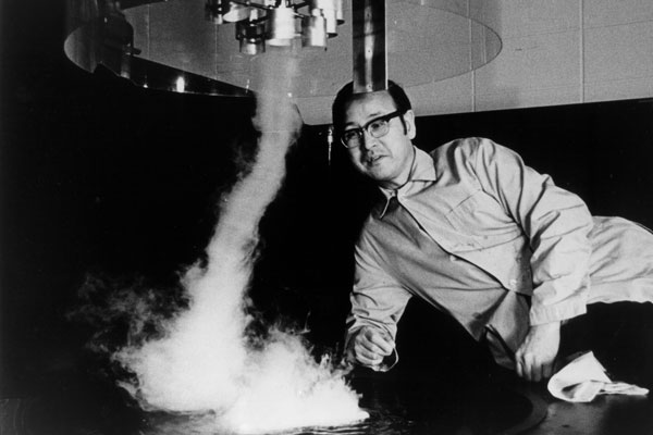 Ted Fujita's suction vortex experiment.